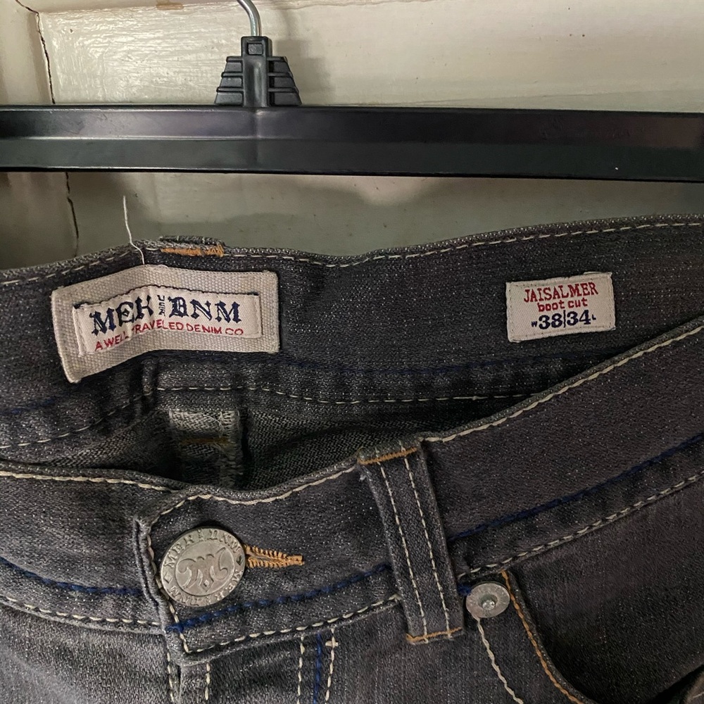 Smoke gray Mek Skinny Jeans